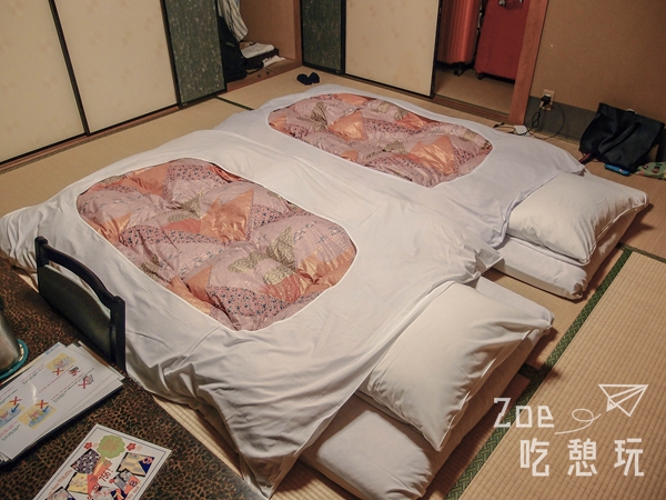 日本旅遊住宿／在大阪南天苑，住日式溫泉旅館，聞著塔塔米地板的香氣入睡的傳統和室房